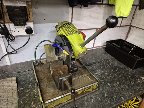 Metal chop saw - chop, blade