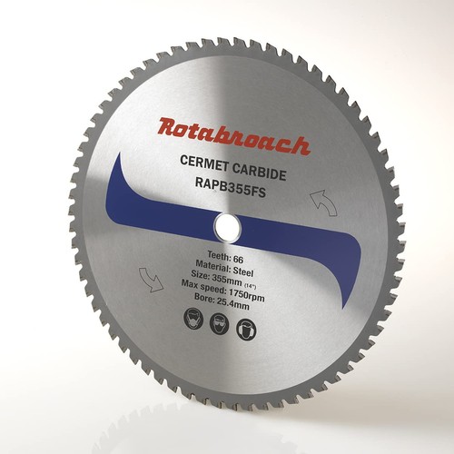 Rotabroach chop saw blade - rotabroach, for