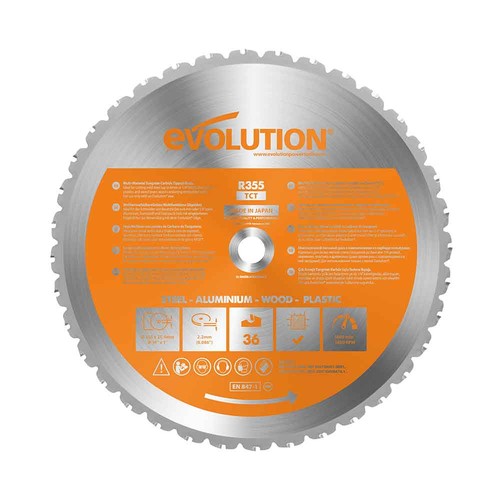 Evolution 355mm multi material - evolution, multi-material