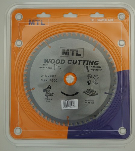 Mtl brand 216mm 60t 30mm - brand, x