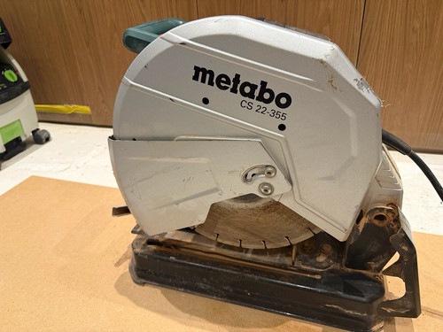 Metabo 355 corded 2200w - cs,