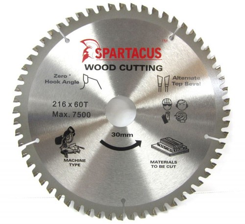 Wood cutting saw blade 216 - 216, x