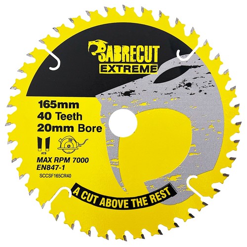 Sabrecut 165mm 40t 20mm - 40t, x