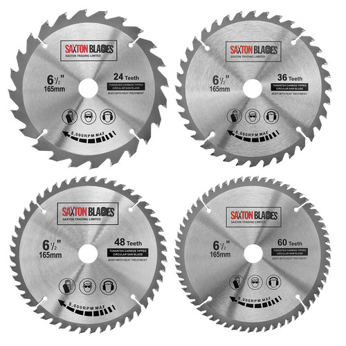 Saxton 165mm tct circular saw - saxton,